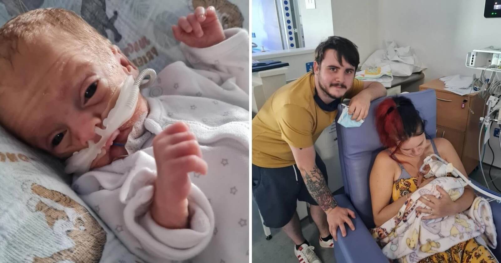 2lb baby Rhianwen has had a “rollercoaster” life so far