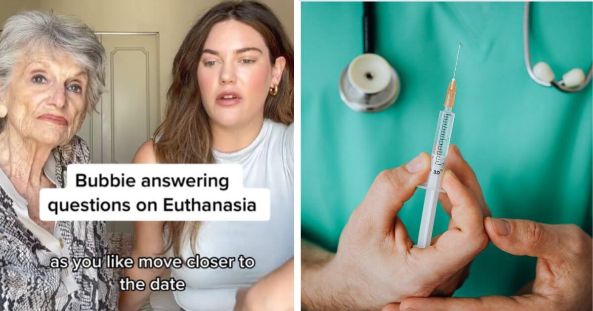 “Are you excited” Influencer makes viral video about grandmother ending life through euthanasia